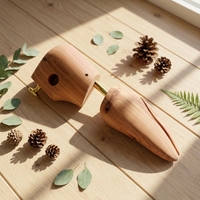 Embauchoirs en bois de cèdre, étireurs de chaussures, protection et maintien des chaussures, en bois massif, anti-plis, désodorisant, ajustable
