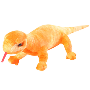 Venta al por mayor realista verde arena lagarto peluche niños regalo decoración del hogar felpa realista lagarto muñeca - Product Image 3