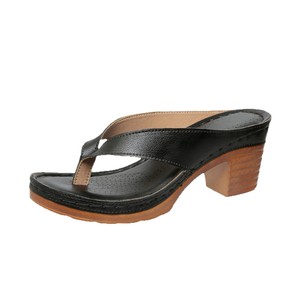 Nouvelle Collection – Sandales d'été élégantes à talon moyen et épais, style tongs, grandes tailles, vente en gros - Product Image 5