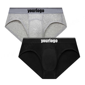 Calzoncillos bóxer para hombre de diseño personalizado de alta calidad, ropa interior OEM de tiro medio de lujo, calzoncillos transpirables para hombre - Product Image 2