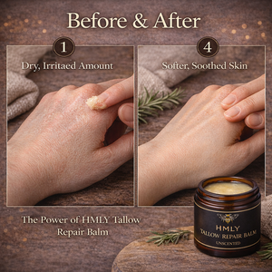 Baume au suif de bœuf biologique nourri à l'herbe OEM avec miel brut, hydratant non parfumé pour l'eczéma et les peaux sensibles, crème <span class=keywords><strong>naturelle</strong></span> pour le visage - Product Image 5