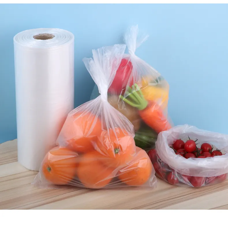 पर्यावरण के अनुकूल सुपरमार्केट उत्पाद पैकेजिंग रोल बैग