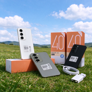 Spapk40pro+ สมาร์ทโฟนรุ่นใหม่ล่าสุด, หน้าจอโค้งเล็กน้อย, ชาร์จเร็ว 65W, รองรับ 4G/5G ทั่วโลก รองรับซิมคู่ - Product Image 2