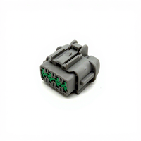 Conectores de Carcasa de Enchufe Automotriz de 7 Pines de Latón y Nylon 7089A-2.2-21, Impermeables