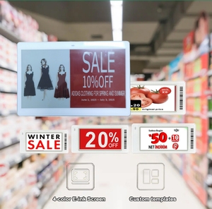 7.5 pouces E-Ink étiquettes écran Epaper pour supermarché magasin pharmacie stockage numérique étiquette de prix affichage Esl étiquette d'étagère électronique - Product Image 1