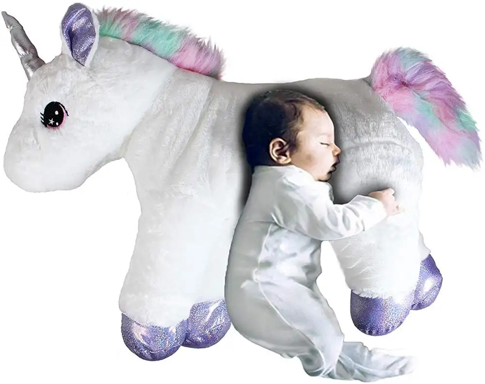 Customized Huge Big Large Doll Stuffed Animal Plush Toy Babies Nursery Unicorn Pillow