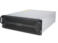 CPU ganda 19 "rak standar 4U Server ekspansi 7 Slot Motherboard Server 800W PS/2 catu daya IPC