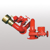 PSKD20-30 Electric <b>Fire</b> Hose Cannon Cast Iron Automatic Tracking For Class A And B <b>Fires</b> - Product Image 1