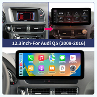 Pantalla CarPlay Linux de 12.3 Pulgadas con DSP MP3 para Audi Q5 2009-2017, Apple CarPlay Inalámbrico, Android Auto, Plug&Play, Actualización OEM, 1 Año de Garantía