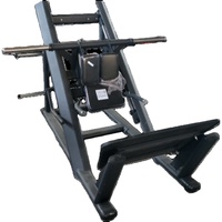 Équipement de fitness commercial hack slide Hack-Loaded Linear Hack Squat Gym Machine