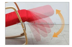 JIAMUJIA Kayu Beech Ruang Tamu Rumah Kantor Komersial Santai Kursi Santai Kursi Goyang <span class=keywords><strong>Bentwood</strong></span> Stackable - Product Image 6