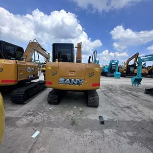 Sany รถขุดไฮดรอลิก SY75C 7ตันของแท้น้ำหนักปฏิบัติการกับเครื่องยนต์ของ Isuzu - Product Image 2