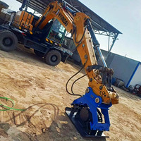 Compacteur routier hydraulique HOMIE conçu pour excavatrice, plaque compacteuse à vendre