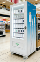 Distributeur automatique de codes QR pour les batteries externes et les chargeurs de téléphone, les étuis de téléphone, distributeur automatique de produits de petite taille
