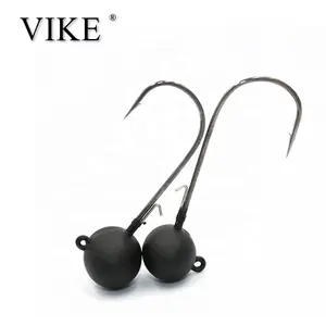 Vike Groothandel Unskirted Tungsten Voetbal Jig Heads