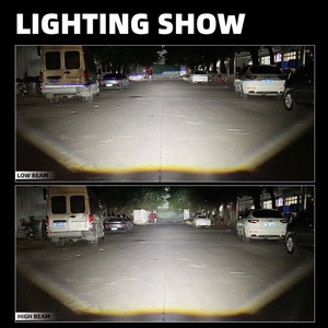 SANVI S61 Nuevos Faros Delanteros con Lente de Proyector de 2.5 Pulgadas para Automóviles, Actualización de Iluminación - Product Image 4