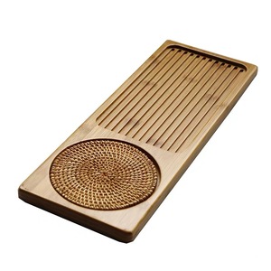 Quality Assured Building Materials Bamboo Serving <b>Tray</b> Rectangular Japanese Style Tea Fruit Bread <b>Tray</b> Hotel Use - Product Image 3