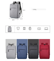 Sac à dos transfrontalier 2026, nouveau style, tendance, polyvalent, pour étudiant, avec chargement USB, pour les trajets quotidiens, sac d'ordinateur simple et professionnel