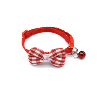 Collier pour chien réglable avec cloche, nœud papillon coloré, pour chiens de taille moyenne/petite, collier pour chiot garçon/fille, accessoires pour animaux de compagnie
