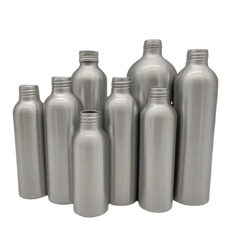 Оптовая продажа, многоразовая металлическая алюминиевая косметическая бутылка-распылитель для воды 12 унций 16 унций 20 унций