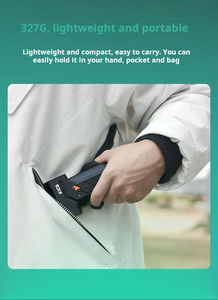 Электрический вентилятор KICA Jetfan ультра 45 м/с, электрический вентилятор, светодиодные фонари, портативный беспроводной 130000 об/мин, перезаряжаемый 4000 мАч - Product Image 5