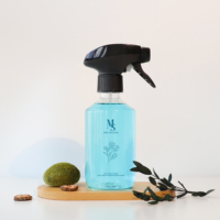 Bouteille pulvérisateur à gâchette en plastique PET ronde de 300 ml pour l'arrosage du jardin