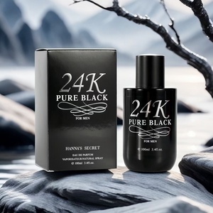 M662C Profumo <span class=keywords><strong>di</strong></span> Lusso <span class=keywords><strong>di</strong></span> Alta Qualità 24K Pure Black 100ml Fragranza Duratura Oud Legnosa per <span class=keywords><strong>Uomo</strong></span> - Product Image 1