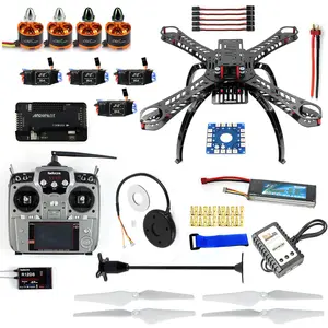 Tam Set DIY RC Drone Quadrocopter X4M380L çerçeve kiti APM2.8 GPS AT10 TX