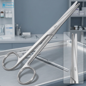 Ciseaux de dissection Mayo-Stille 6flowers pour la chirurgie générale, certifiés CE, ISO 2015, instrument chirurgical manuel de classe II F4-073 1 - Product Image 2