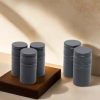 Bouteilles en verre circulaires recyclables, vides, transparentes, pour spiritueux (tequila, whisky, rhum), emballage de luxe éco-responsable pour liqueurs