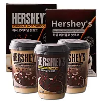 Polvo de Chocolate con Malvaviscos Hershey's Importado de Corea, Bebida Caliente Deliciosa, Regalo para Novia, Caja de 30g