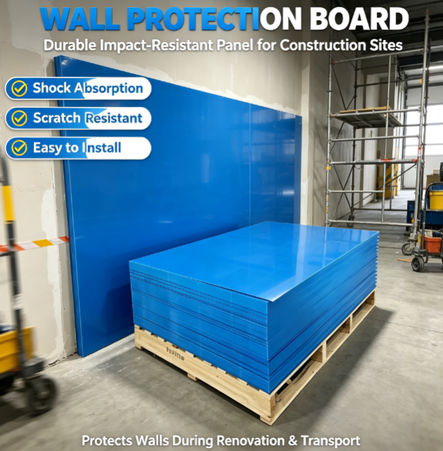 High Density HDPE/PP Polyethylene Sheet - Waterproof Engineering Plastic for Chemical Processing Liners & Structural Components