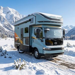 Autocaravana Todoterreno Eléctrica de Lujo para Campamentos Aislados, Expediciones y Aventuras de Overlanding, Mini Camioneta Eléctrica - Product Image 5