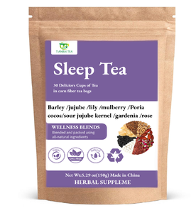 Organic Good Night Deep Sleep Flavor <strong>Tea</strong> Healthy Herbal Infusion for Holistic Wellness Bulk Bagged Packaging - Product Image 6
