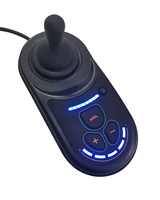 Pièces de rechange pour fauteuil roulant, pouces, moteur électrique sans balais, contrôleur, joystick pour fauteuil roulant