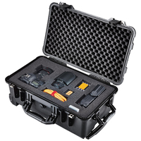 Valise de rangement pour appareil photo, résistante aux chocs, en plastique rigide, étanche IP67, roues personnalisables OEM/ODM, anti-poussière, anti-humidité