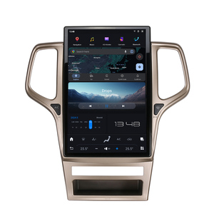 Navihua Qualcomm Tesla schermo Android 13 lettore multimediale per Jeep Grand Cherokee 2011 2012 2013 GPS di navigazione capo unità auto - Product Image 1