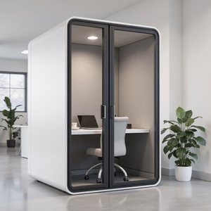 Cabine de travail moderne de première qualité, box de travail privée, installation <span class=keywords><strong>facile</strong></span>, cabine écologique insonorisée pour réunions - Product Image 5