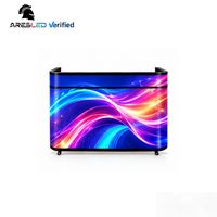 Écran LED flexible pour table de DJ de boîte de nuit P2.5 P1.86, affichage numérique, écran vidéo LED couleur pleine GOB pour magasin de détail