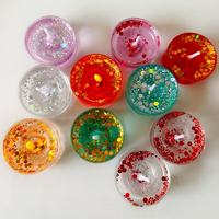 Kristallklarer Transparenter Umweltfreundlicher Block-Gelee-Wachs mit Eingebetteten Glitzerpartikeln Duftender Auslaufsicherer Siegelwachs für Raumduft DIY