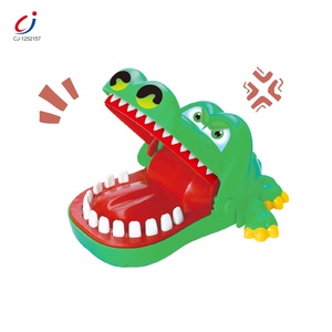Juguetes de Dientes de Plástico Pequeños al por Mayor, Juegos de Escritorio de Tiburón, Juguete Clásico de Cocodrilo que Muerde el Dedo - Product Image 2