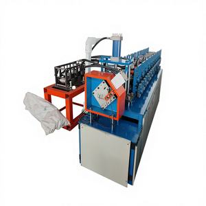 Máquina perfiladora de canales y correas de acero para la producción de tejas con perfil C y U, accionada por motor, de alta calidad - Product Image 1