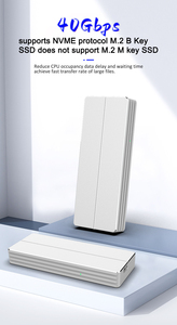 Алюминиевый сплав 40 Гбит/с M.<span class=keywords><strong>2</strong></span> NVMe USB4 NVMe SSD корпус совместим с поддержкой USB4/3,<span class=keywords><strong>2</strong></span>/3,1/3,0/<span class=keywords><strong>2</strong></span>,0 до 4 ТБ Размер 2280 - Product Image 3