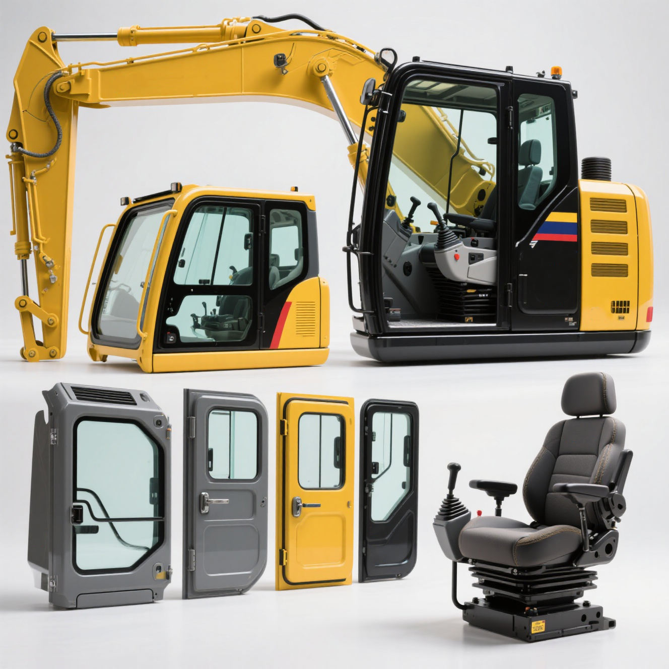 Wholesale Hitachi Excavator Cabin Zx130 Compatible Zaxis 120 Zx200
