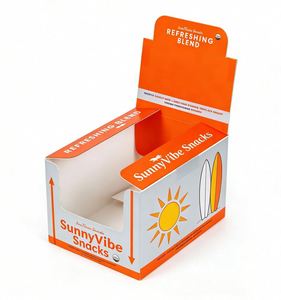 Recyclable Customizable Cardboard <b>Book</b> <b>Display</b> Boxes with Matt Lamination Embossing & UV Coating for Counter Top Exhibition - Product Image 3