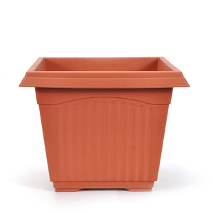 Yicai-<span class=keywords><strong>maceta</strong></span> de plástico para vegetales, <span class=keywords><strong>maceta</strong></span> de jardín verde usado con flores/planta verde de mesa, Color Otoño, venta directa de fábrica - Product Image 3
