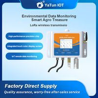 Capteur IoT tout-en-un Ya Tun pour la surveillance de plusieurs paramètres environnementaux basés sur l'IoT pour l'agriculture de précision numérique et la culture en serre