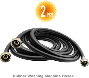 Juego de Tuberías de Entrada de Agua para Lavadoras Automáticas Universales de Goma, Conector Duradero a Prueba de Explosiones, Manguera de Agua de Alta Presión - Product Image 2