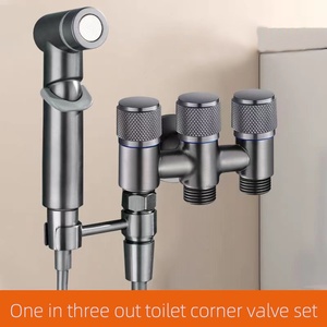 Трехходовой угловой клапан для ванной комнаты - Product Image 2