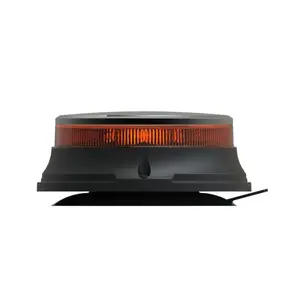 Magnetic Cigar Lighter Emergency Beacon Lights 60W IP67 Red Blue Amber Strobe Lights for Vehicles